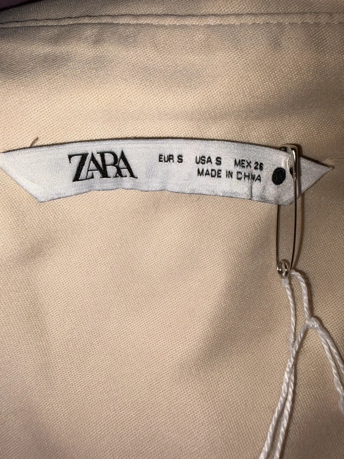 Camisa mujer Zara súper estado talla s – photo 6